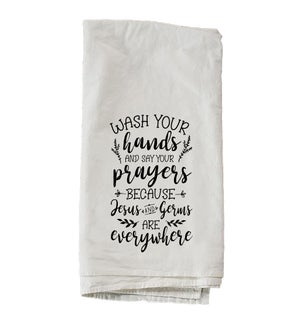 Jesus And Germs Towel